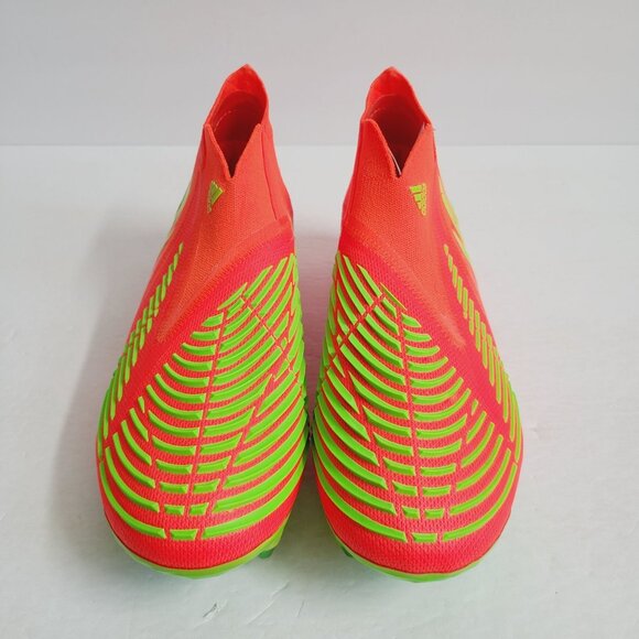 NEW Adidas Predator Edge+ SG Soccer Cleats GW1038 Size 7.5 Solar Red main image 9